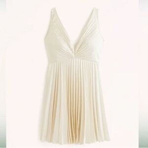 Abercrombie & Fitch Cream Mini Dress